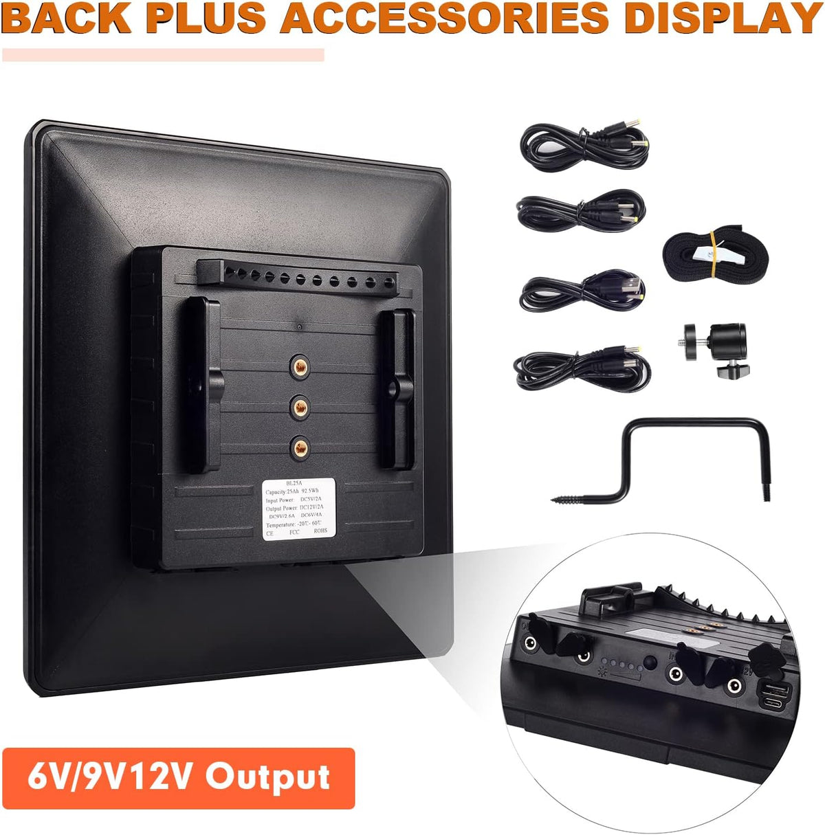 Portable Solar Panel Charger 20W USB-C with 25000mAh Battery U797006