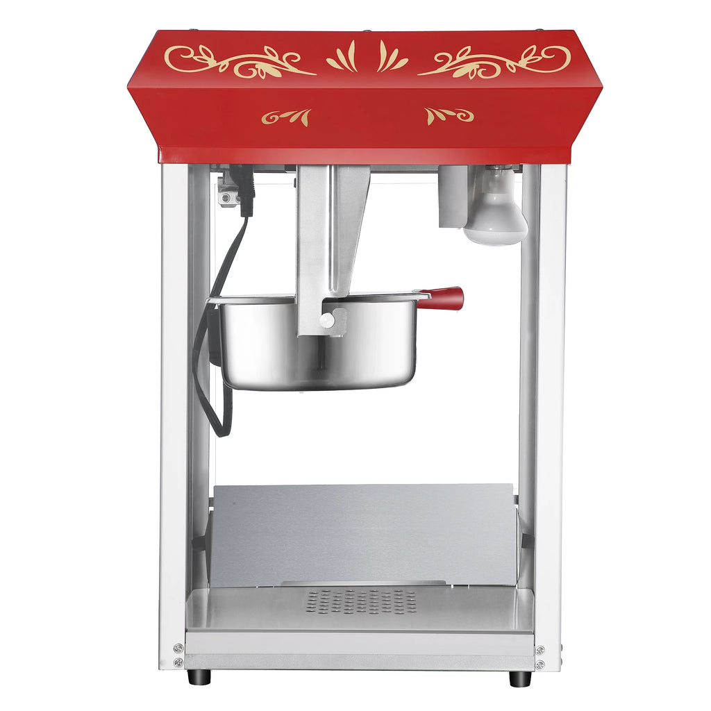Red Countertop Popcorn Popper Machine, 8 Ounce Y360