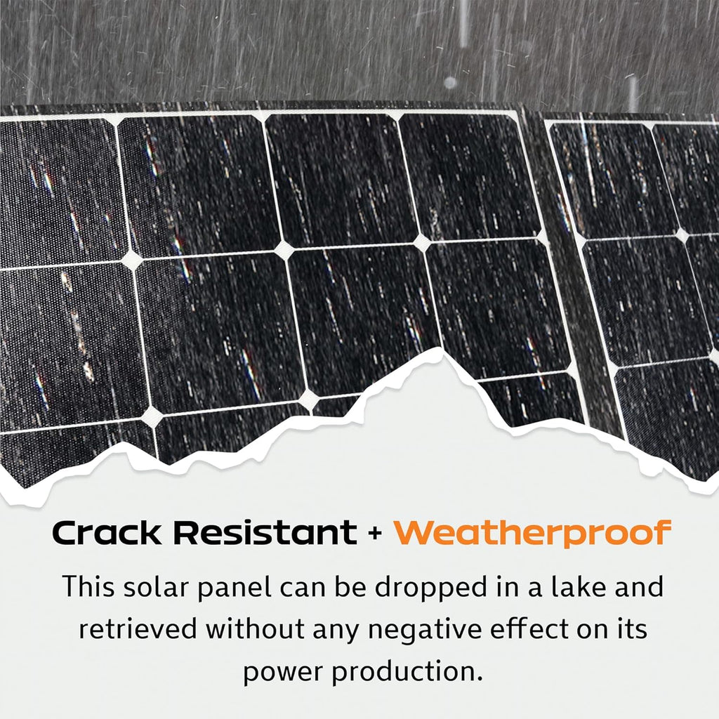 100 Watt 18 Volt Foldable Portable Solar Panel Q121
