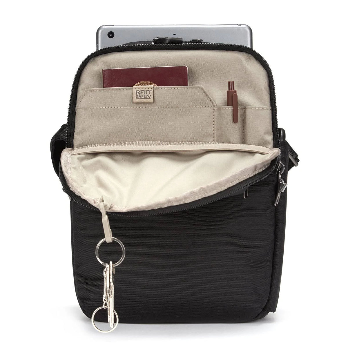 Anti Theft Vertical Crossbody R519653