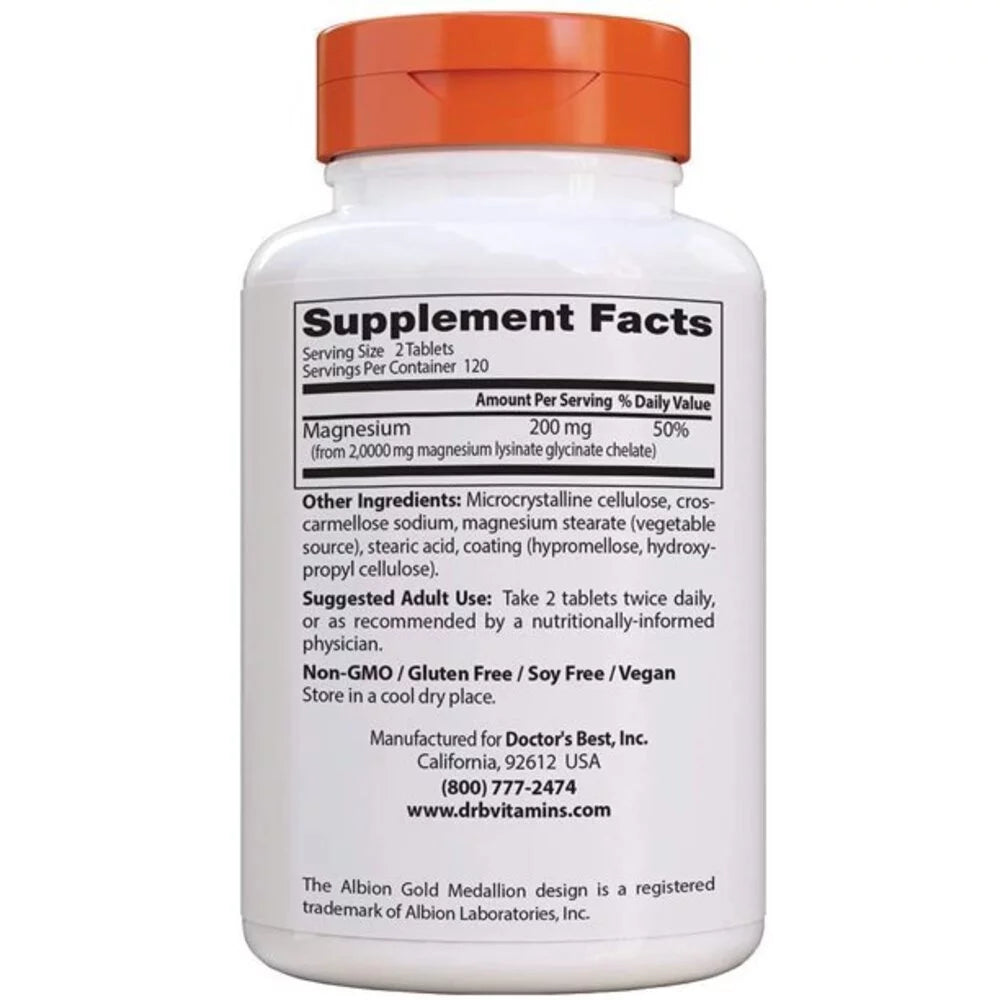High Absorption Magnesium Multivitamins 100 mg, 240 Ct. Tablets H470291