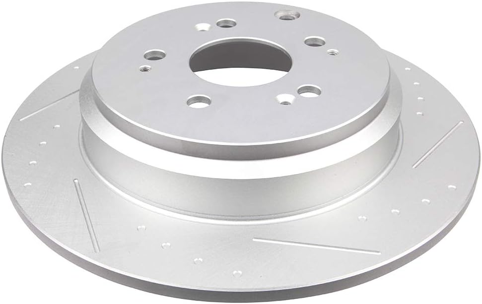Slotted Brake Rotors Rear Rotors G180436