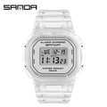 Transparent Strap LED Digital Sport Watch M607