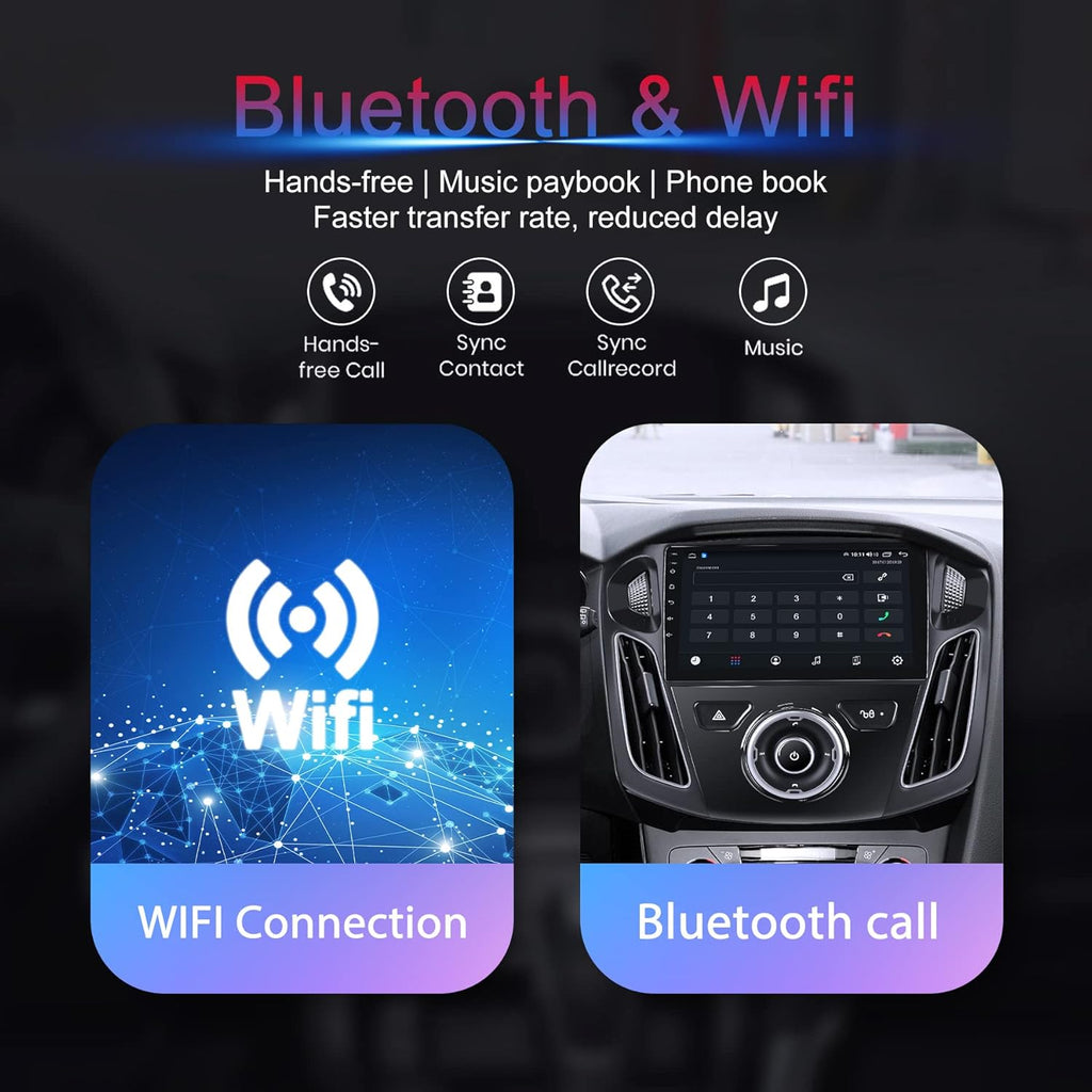 Android 10 Car Radio 9 inch IPS Touch Screen CarPlay Bluetooth C228
