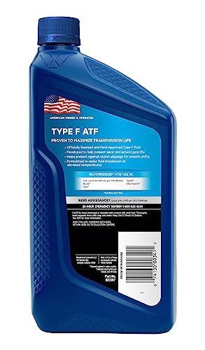 Type F Automatic Transmission Fluid 1 QT (Pack of 2) A358