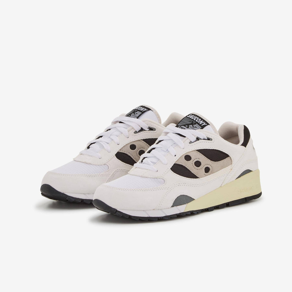 White / Black Saucony Shadow 6000 K474