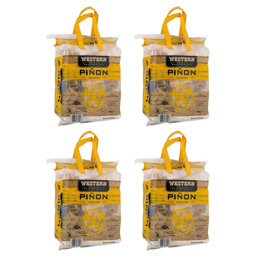 Western BBQ Pinon Log Wood Pellet Firewood (4 Pack) K84942
