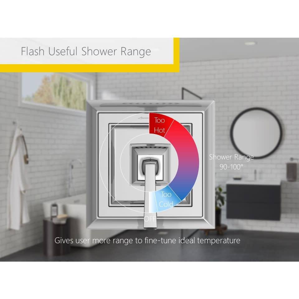Tub and Shower Trim Package Polished Chrome W20229