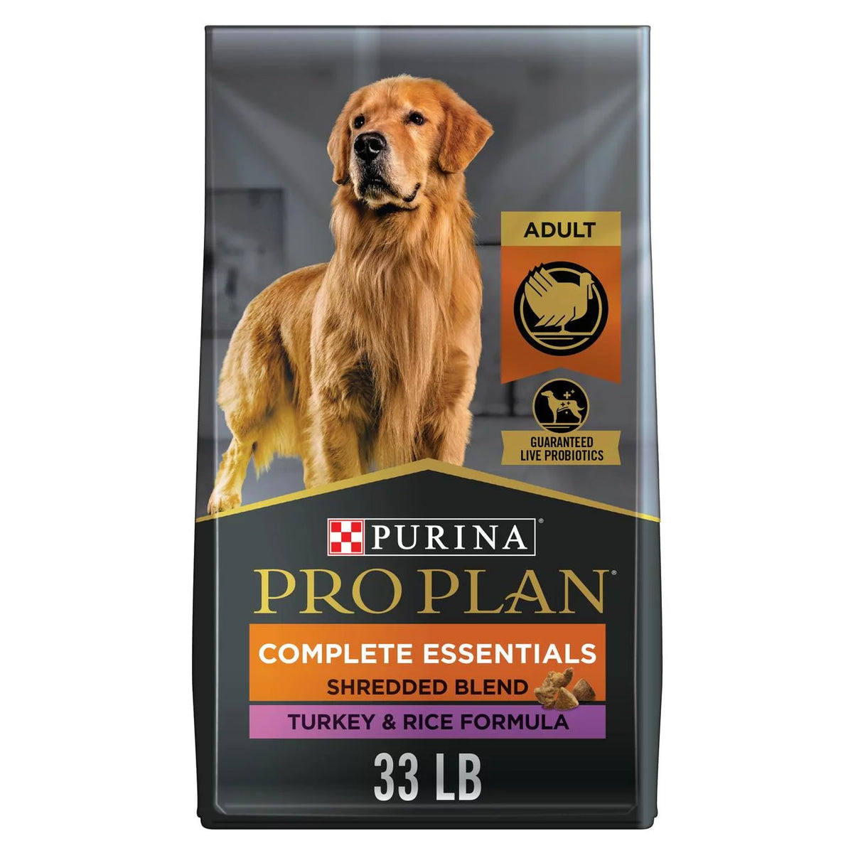Shredded Blend Turkey & Rice Formula Dog Food, 33 lb. Bag J7545