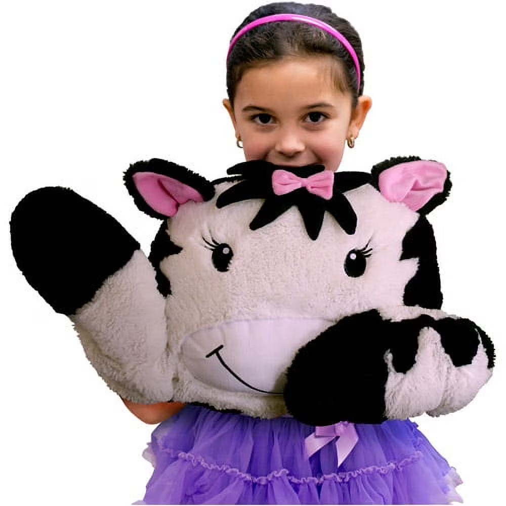 Zebra Pillow Puppet F695