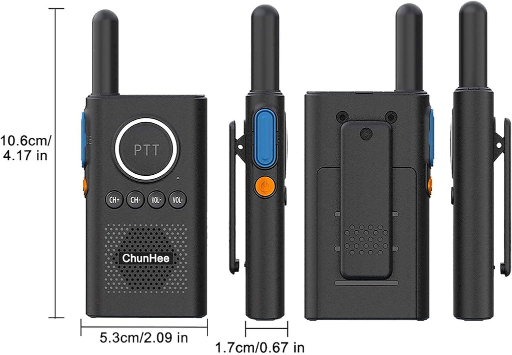 Wireless Intercom System, 16 Channel, 4 Pack U216393