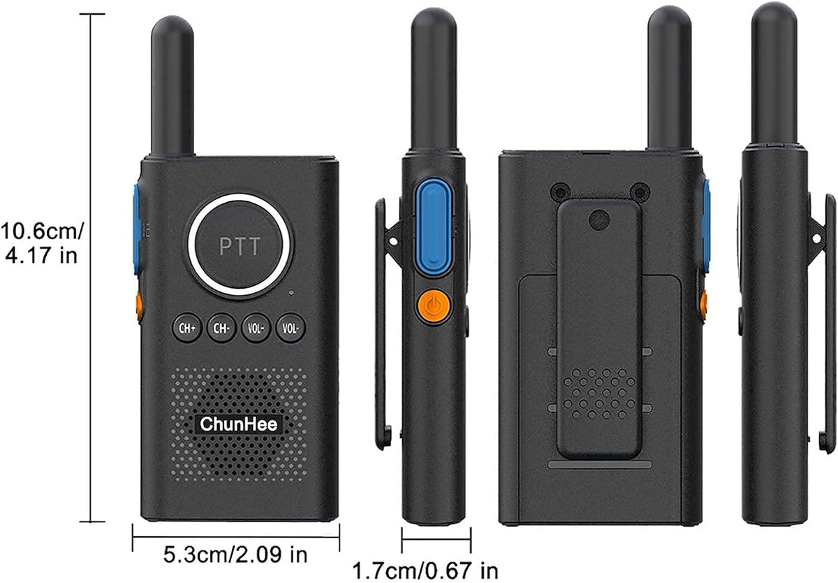 Wireless Intercom System, 16 Channel, 4 Pack U216393