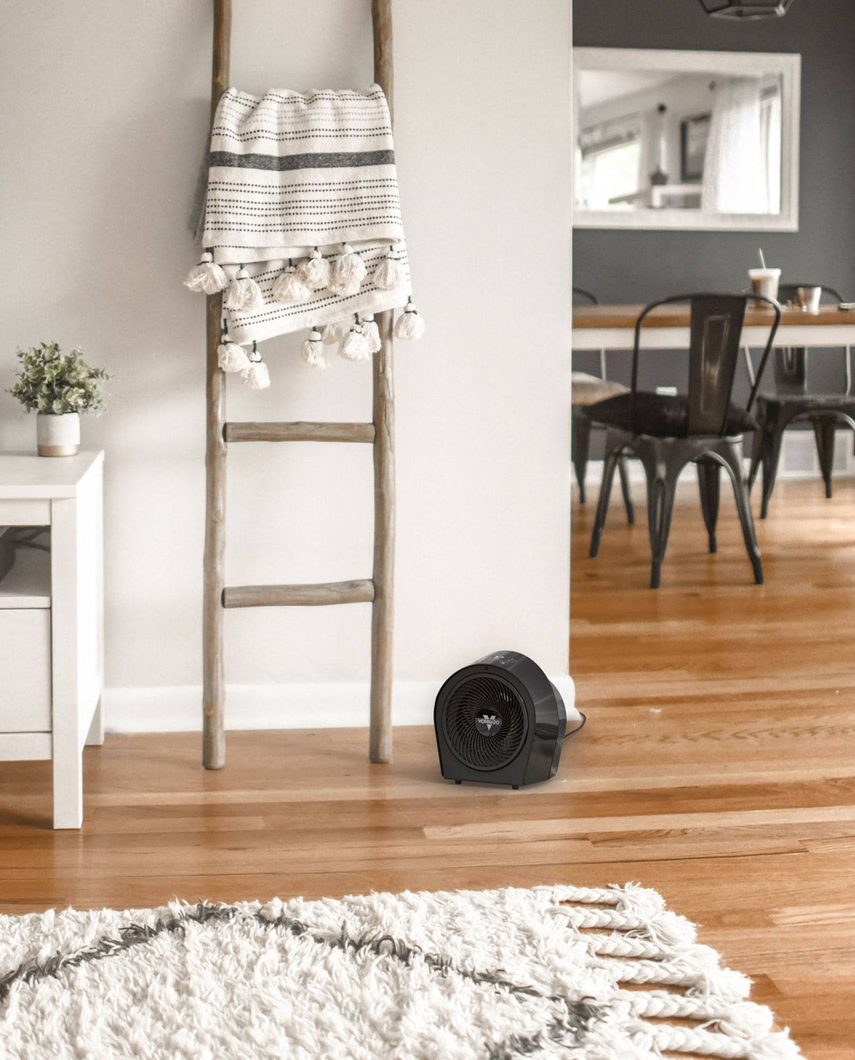 White Whole Room Space Heater J397