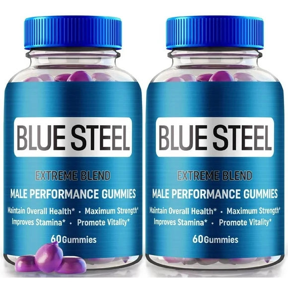Blue Steel Gummies 120 Gummies I802306