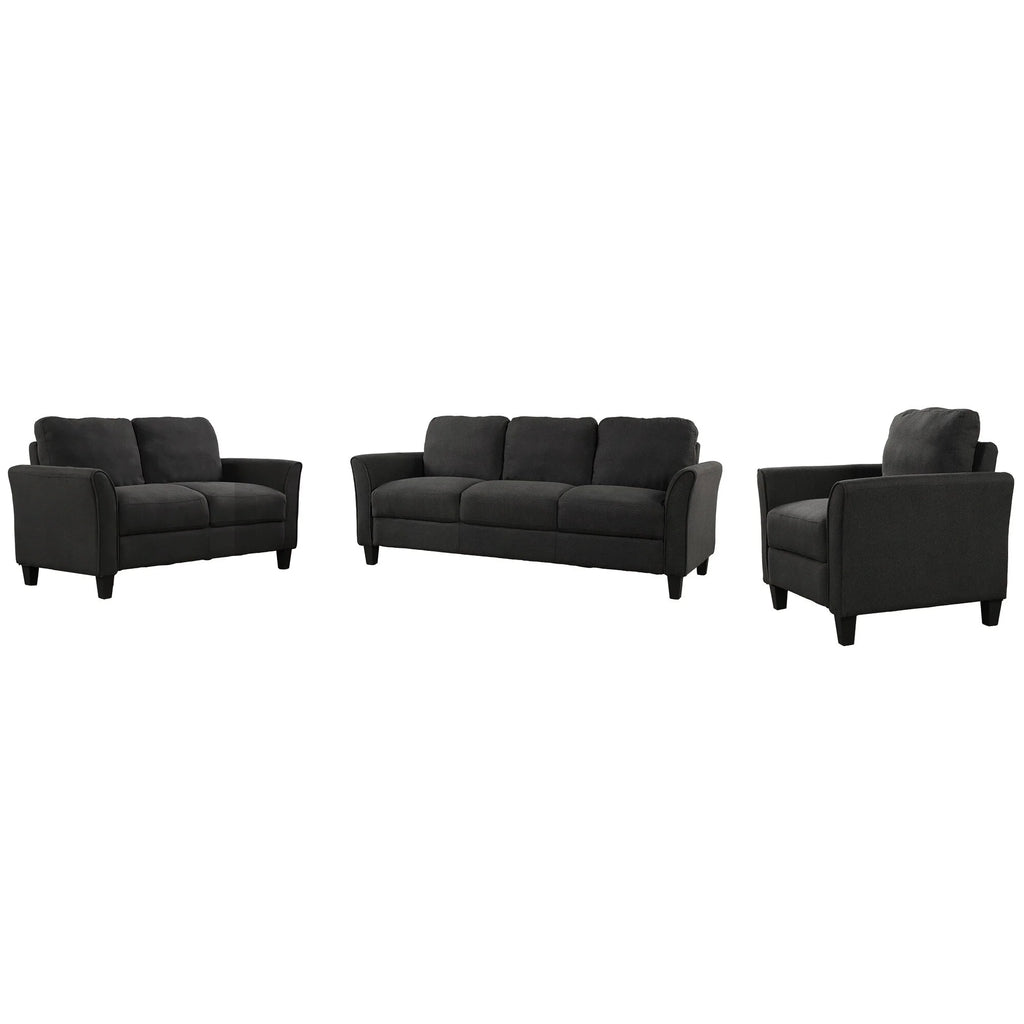 3 Pieces Polyester-blend Sofa Set C666014