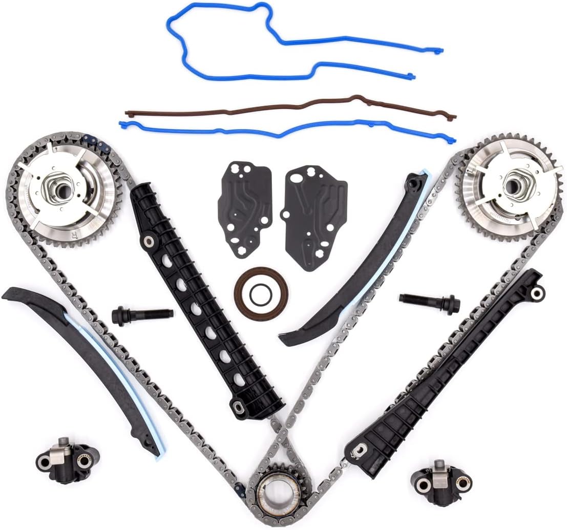 Timing Chain Kit 5.4L Triton 3V Engine Camshaft Timing Cam Phaser Pack of 2 R3315