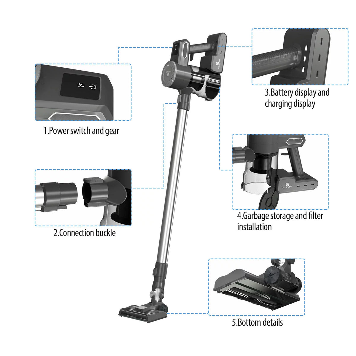 Cordless Stick Vacuum Cleaner W10213