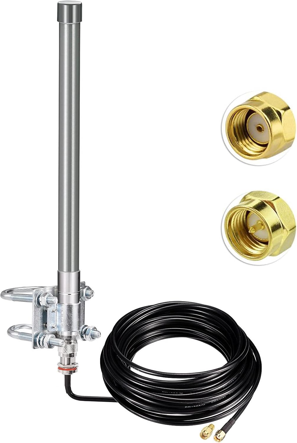 31.5inch 5.8 dBi 915MHz Antenna with 10ft Low Loss Cable U325908