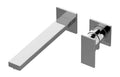 Single Handle Wall Mount Widespread Bathroom Sink Faucet in Olive Bronze K390407