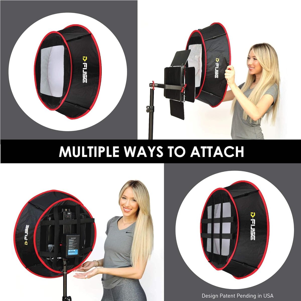 Foldable Portable LED Light Panel Softbox 11.5x11.5 N2324