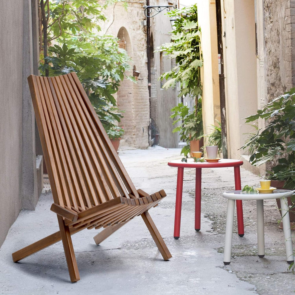 Acacia Folding Wooden Outdoor Chair Z438585