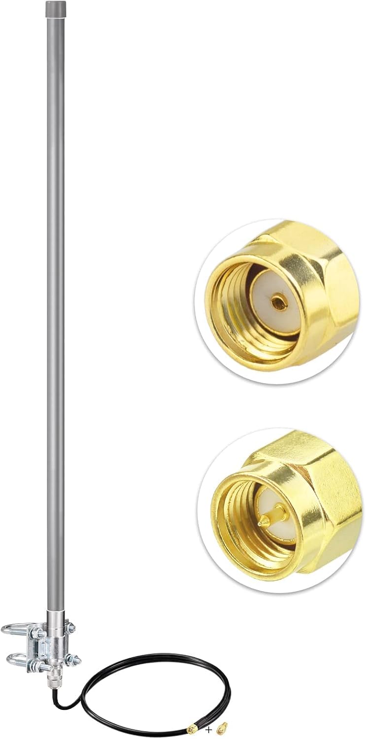 31.5inch 5.8 dBi 915MHz Antenna with 10ft Low Loss Cable U325908