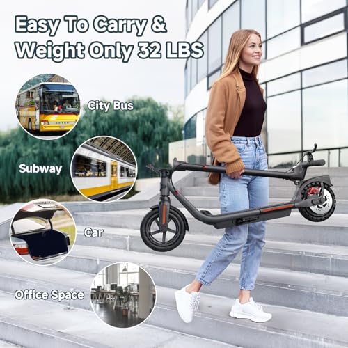 Electric Scooter with Dual Brakes, 8.5"/10" Tires B228084