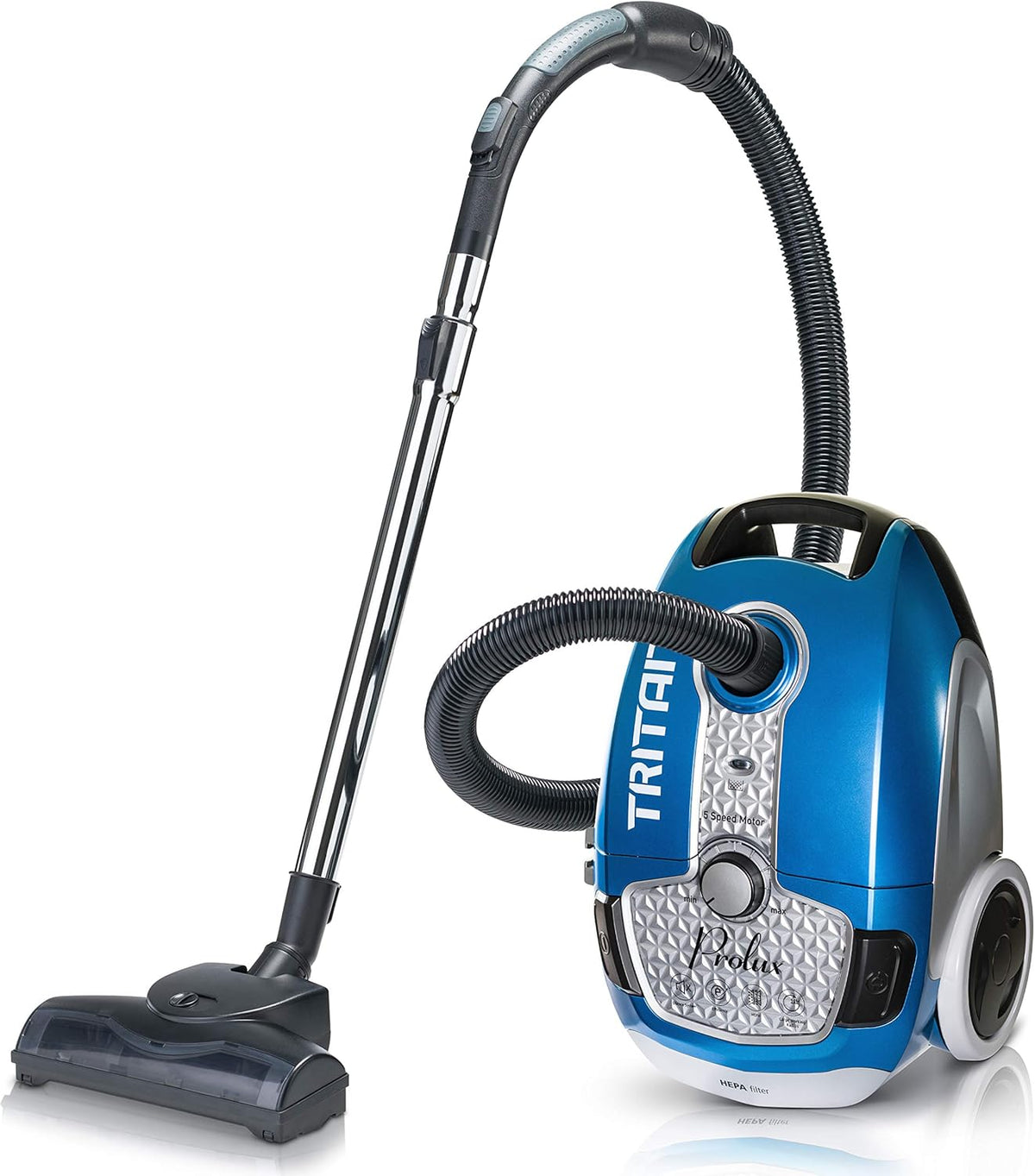 Tritan Canister Vacuum Cleaner with Sealed HEPA Filter and 12 Amp Motor R4555