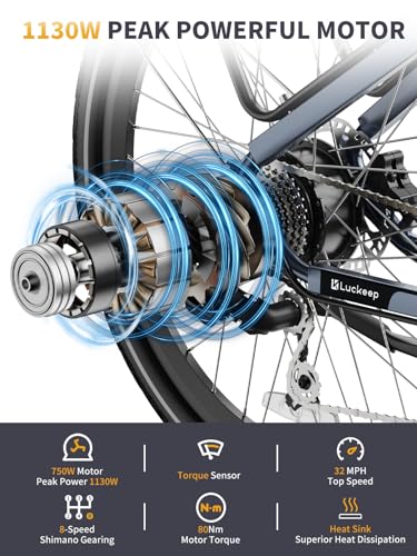 27.5" Electric Bike with 48V Battery, Front Suspension & Dual Hydraulic Brakes M92484