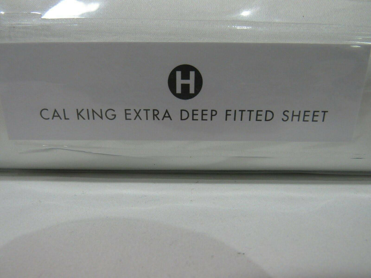 White 100% Supima Cotton California King Fitted Sheet X452