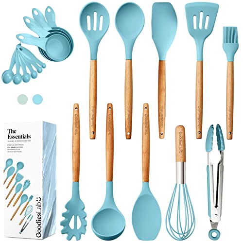 20pcs Silicone Kitchen Utensils Set Nonstick Heat Resistant Q59968