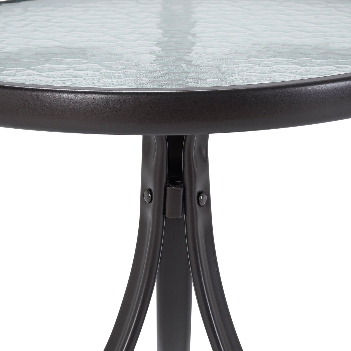 Round Glass Side Table I498