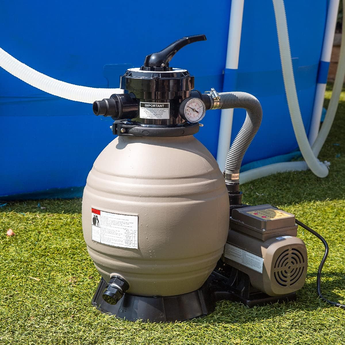 13" Sand Filter Above Ground Swimming Pool Pump Set L7732