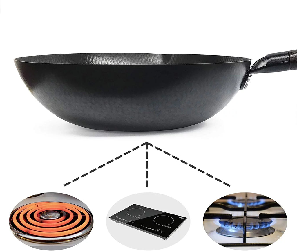 Carbon Steel Wok T452