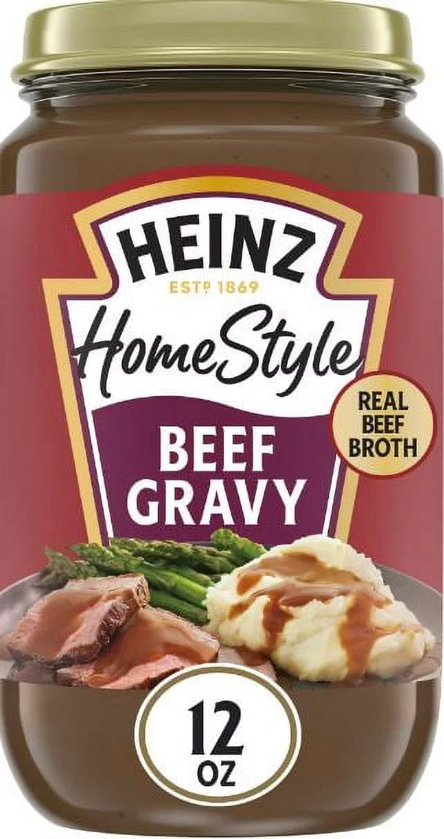 12 oz Jar Pack of 4 Beef Gravy N704