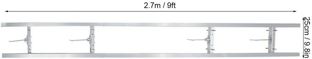 9-Ft Rail Mill Guide System C24622