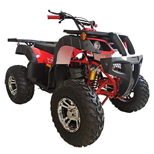 Utility ATV with Automatic Transmission, LED Headlight, 23"/22" Aluminium Rim Wheels, Red Z4757