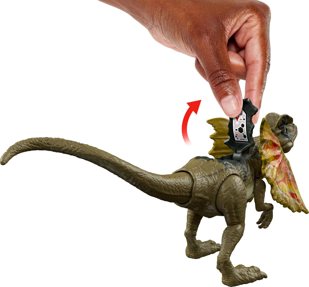 Dilophosaurus Dinosaur Action Figure with Movable Joints R96928