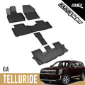 All-Weather Floor Mats 1st 2nd & 3rd Row Black G98013