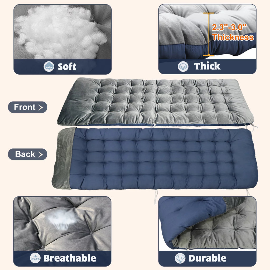 Folding Camping Cot with Pillow and Mattress C41467
