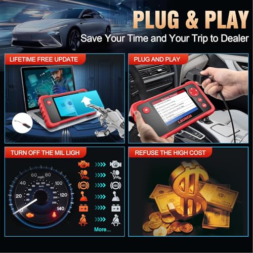OBD2 Scanner Engine ABS SRS Transmission Diagnostic Scan Tool U73248