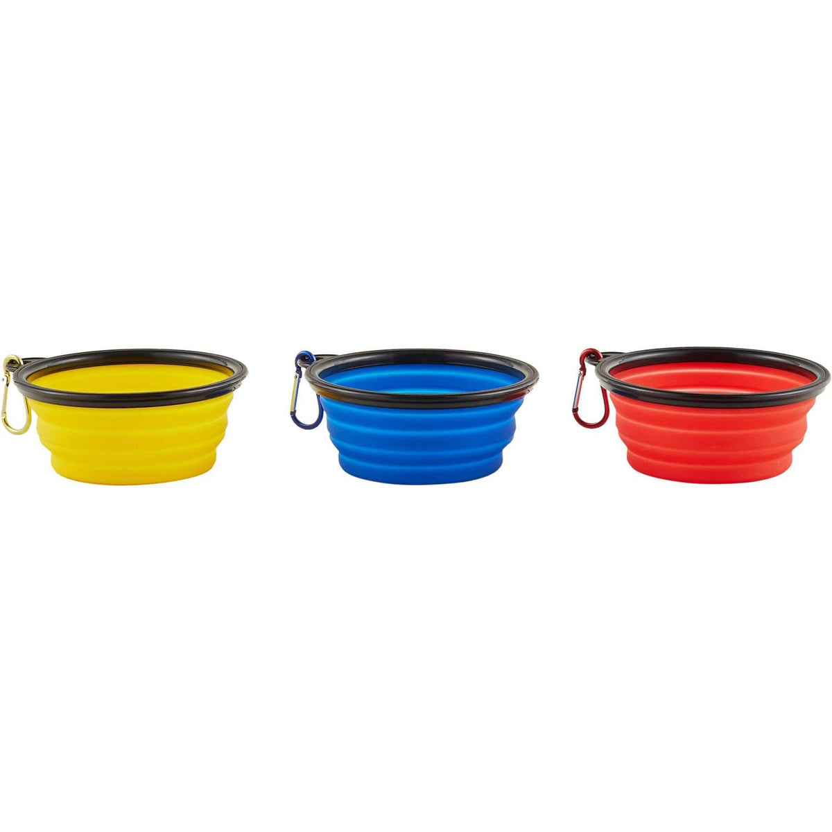3 Pack Collapsible Silicone Travel Bowls R301086