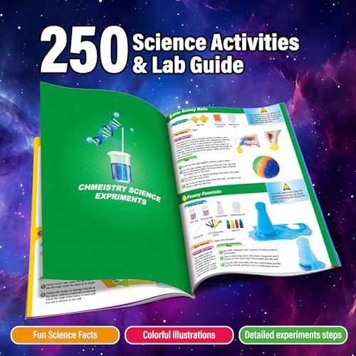 Science Kits for Kids, Erupting Volcano, Chemistry Set, Space Project D409663