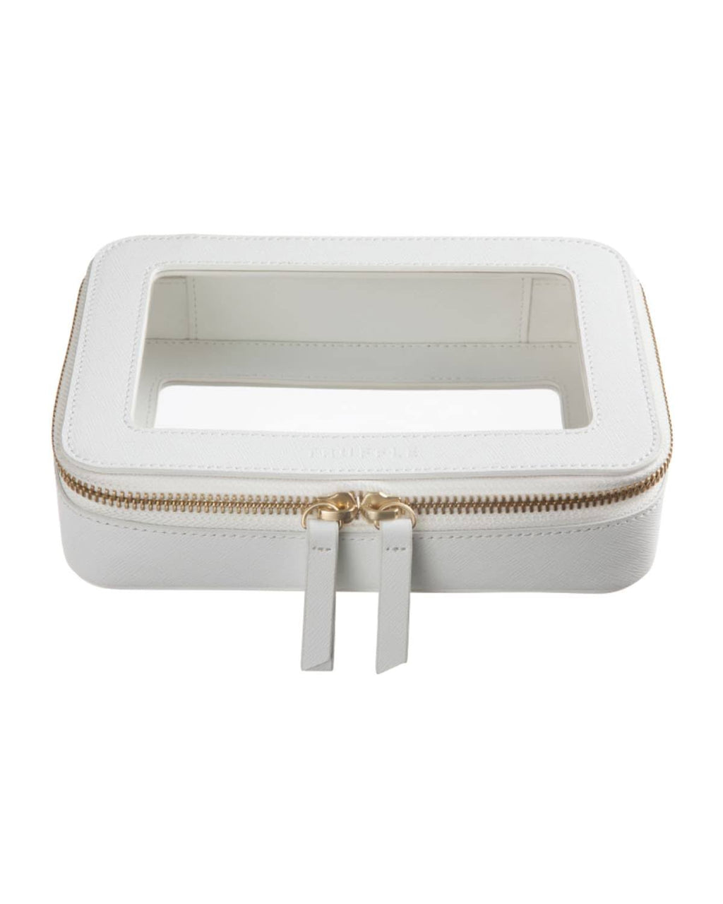Jetset Case, Leather, Chalk A439156