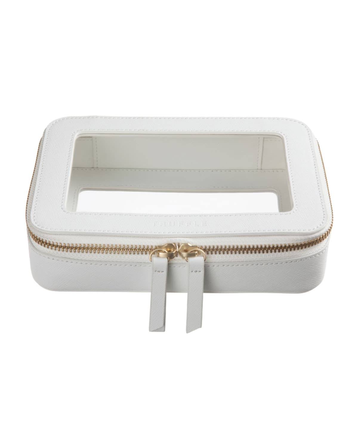 Jetset Case, Leather, Chalk A439156