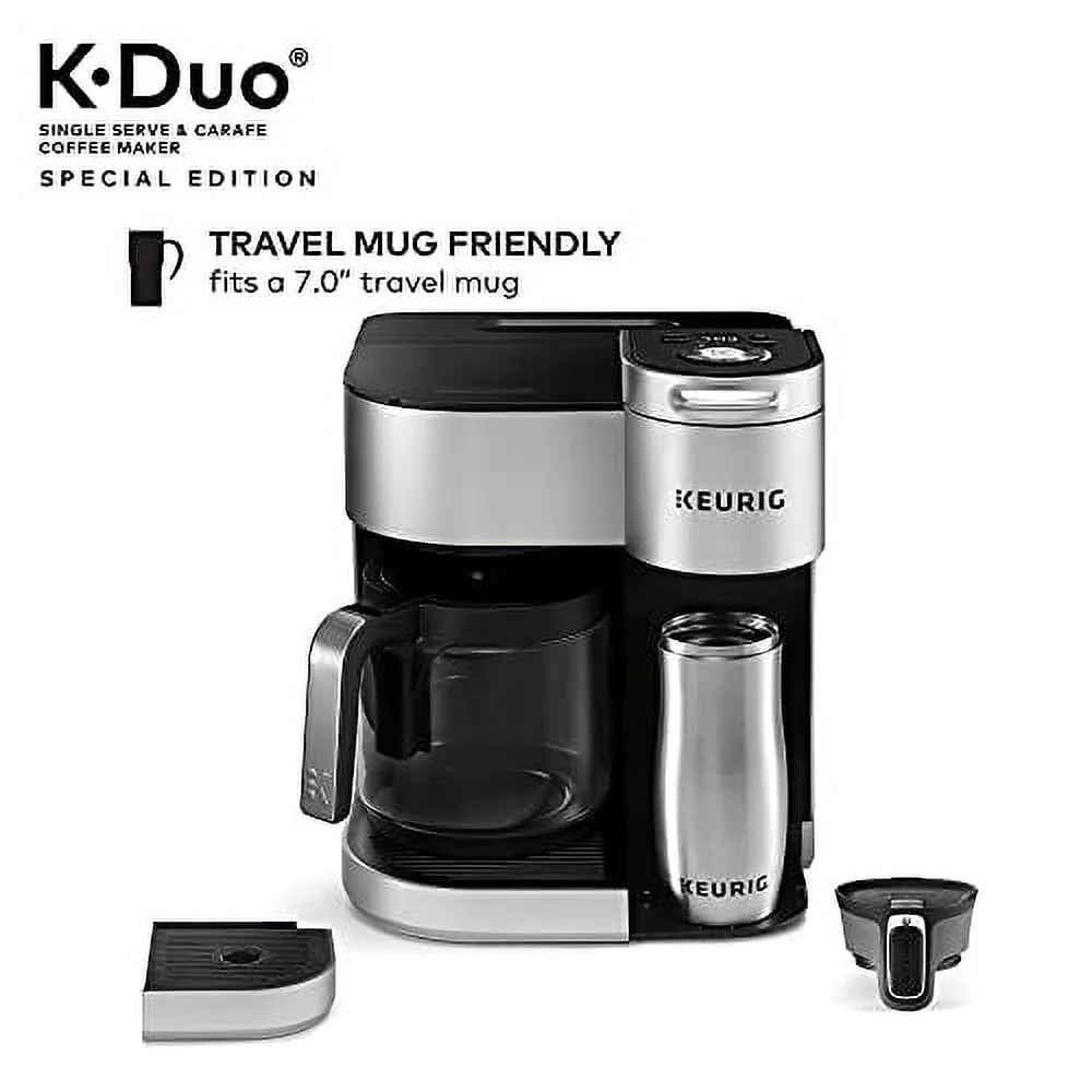 Single Serve K-Cup Pod & Carafe Coffee Maker D570401