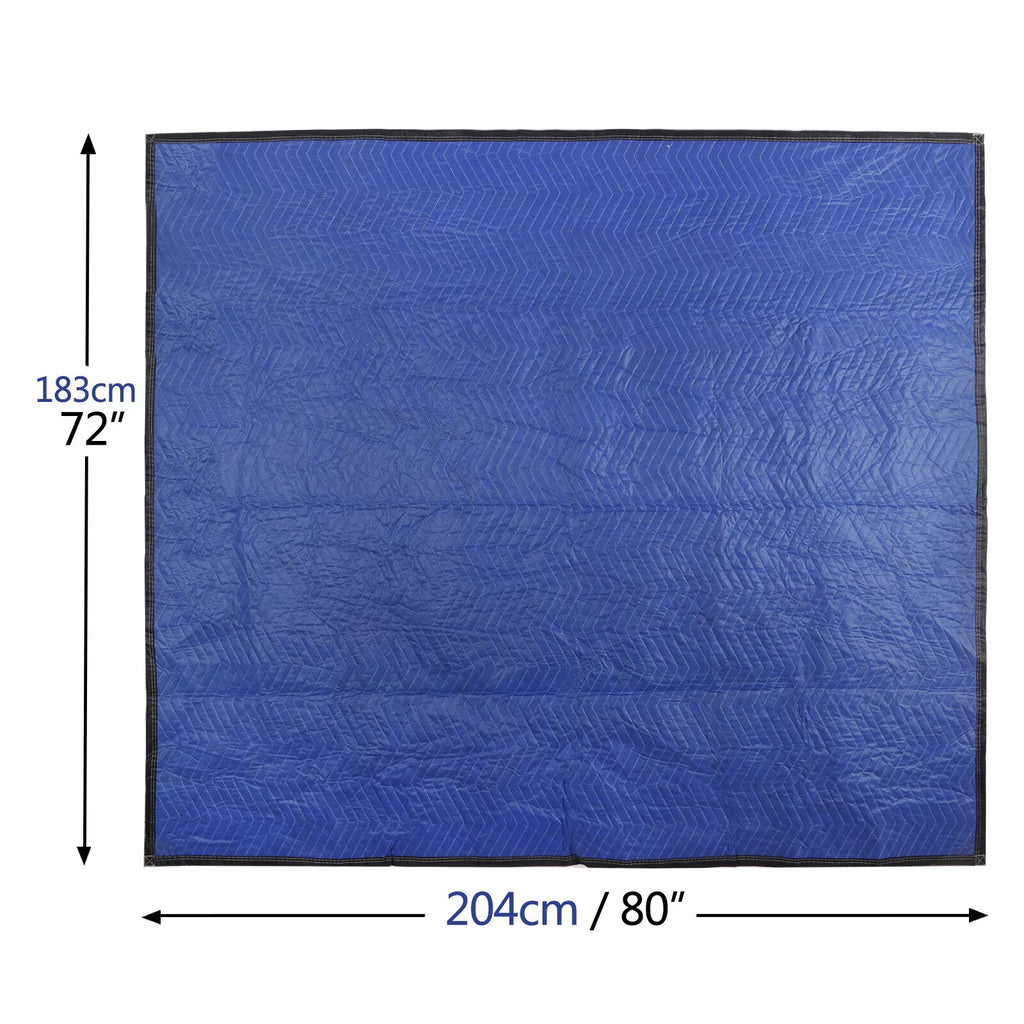 80" x 72" 12 Pack Polyester Moving Blankets K675
