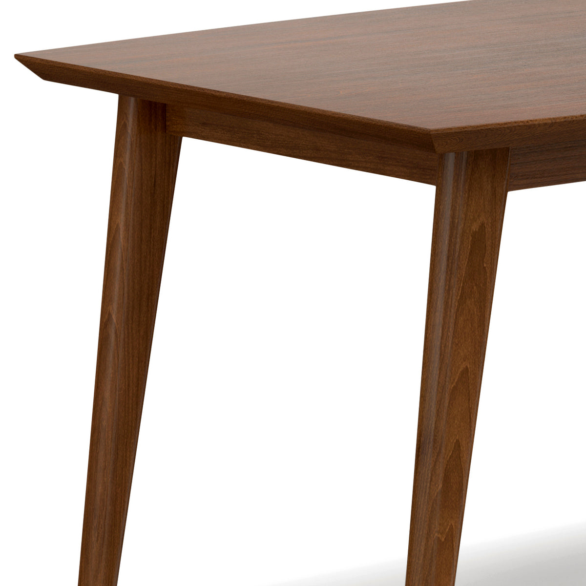Walnut Wood Rectangle Dining Table E77543