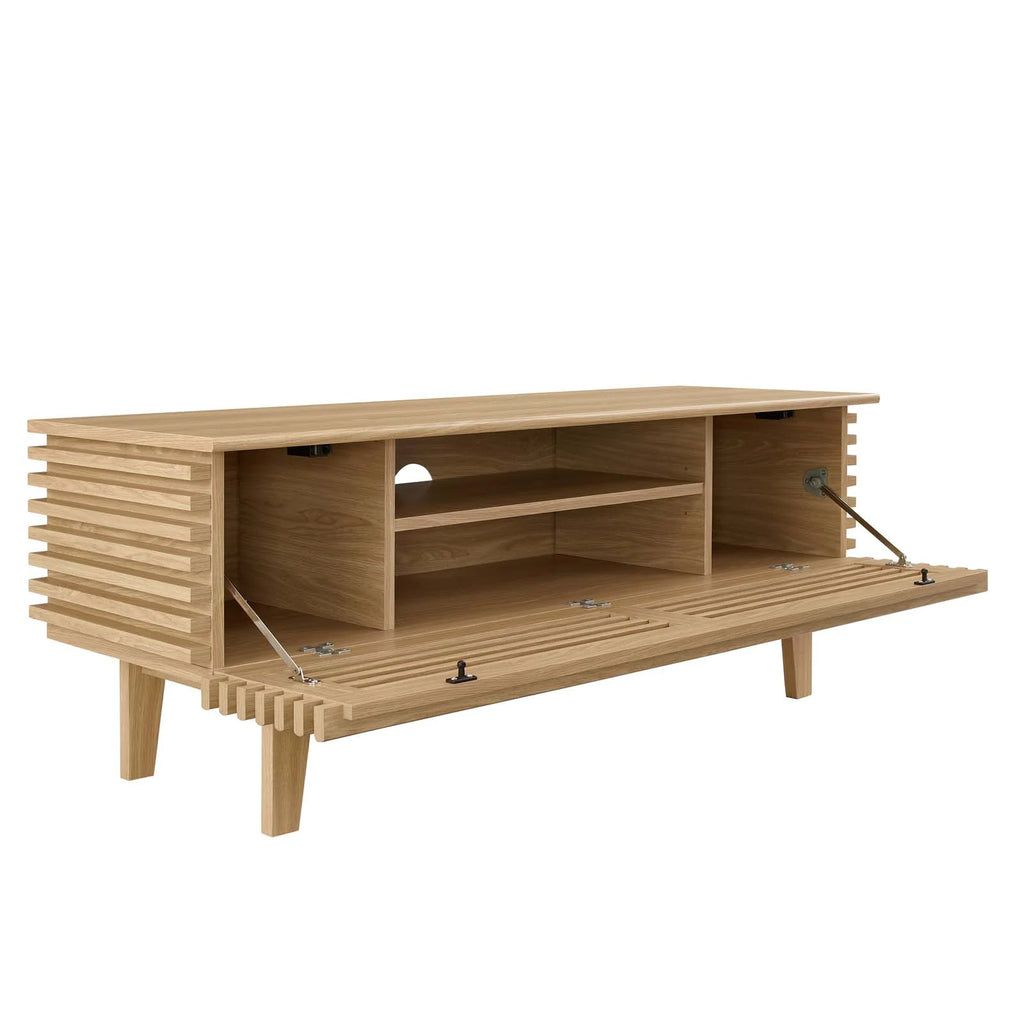 46" Oak TV Stand E5766