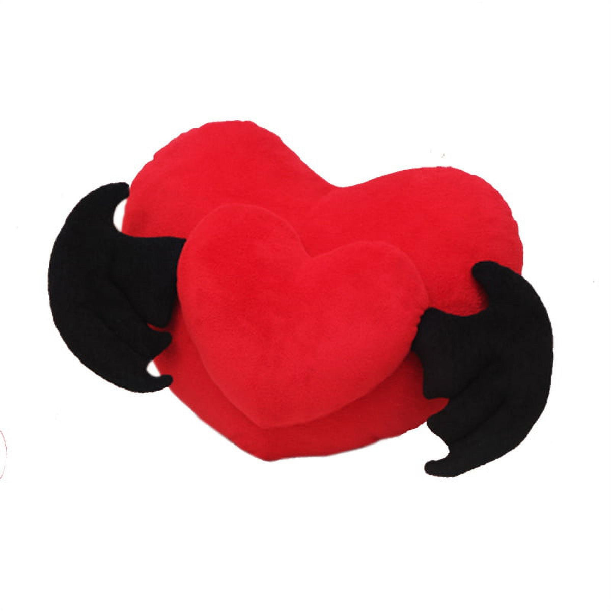 Demon Heart Shape Handmade Plush Pillow Making Craft Kit S5413